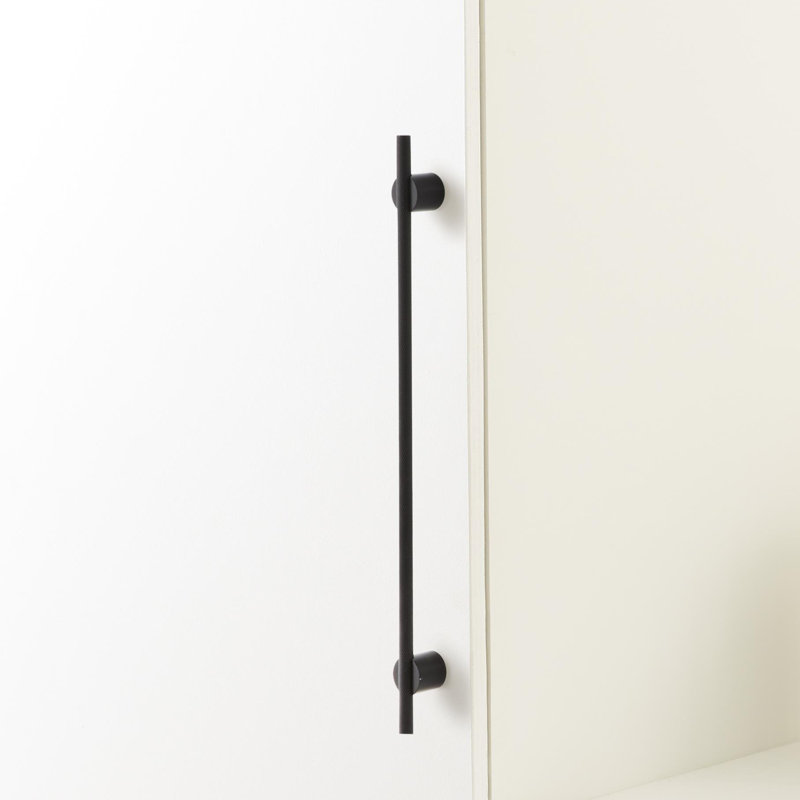 Transcendent Bar Pull, Matte Black, 12.625"