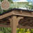 Solid Wood Grill Gazebo, Carport Gazebo with Hardtop Steel Roof 12x10Ft-109472980