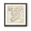 Carte de l'Irlande - impression d'art graphique-374617557-374617565