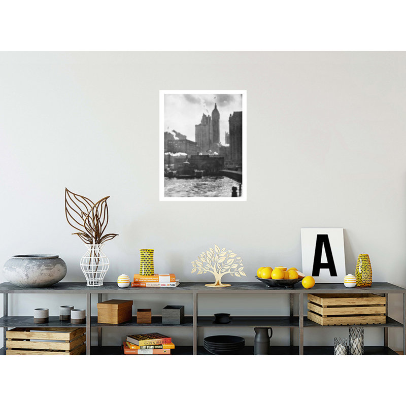 «The City of Ambition» par Alfred Stieglitz - Estampe numérique, H 28 po x l 22 po