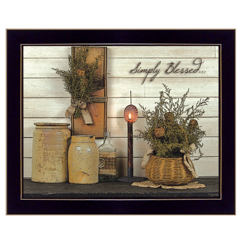 « simply bénis »-cadre photo, impression sur papier