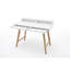 Padula Solid Wood Base Writing Desk