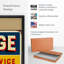 «Vintage Garage Service», reproduction d'art sur toile-93024444