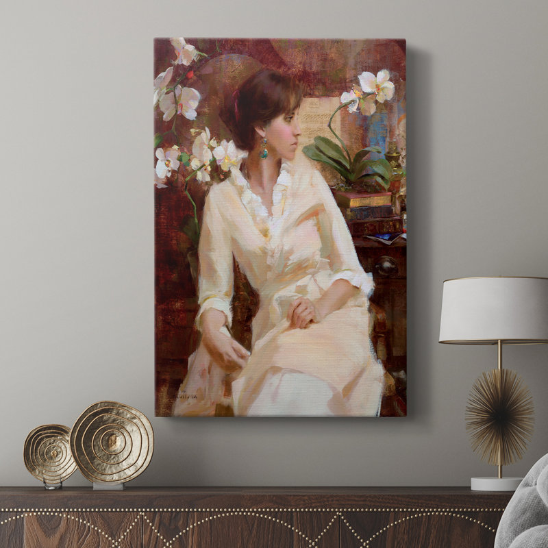 Portrait de Fiori Di Aria - Cavas enveloppés dans une galerie, H 60 po x l 40 po