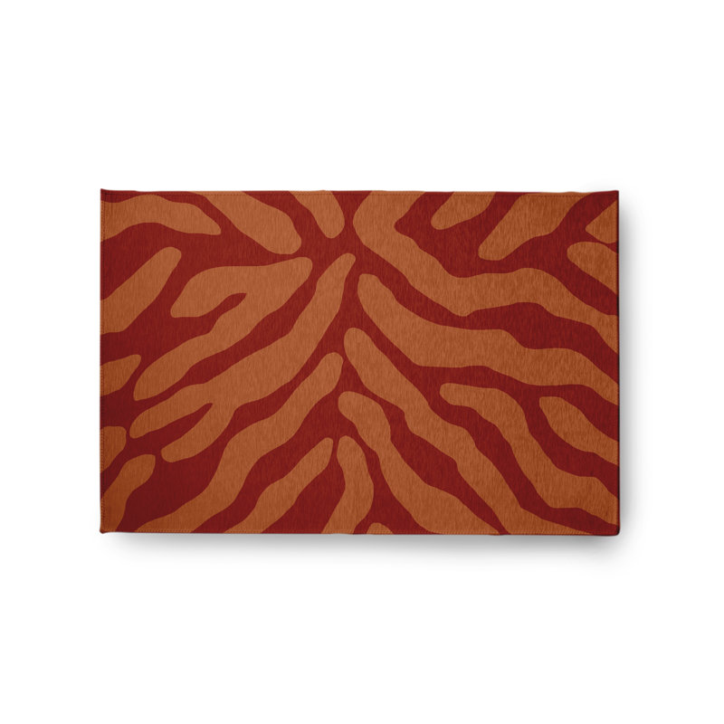 Chenille Abstract Indoor Rug, Rectangle 2' x 3'
