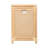 Rectangular Rattan Cane Clothes Hamper and Laundry Basket with Removable Liner & Lid, 2 Loads