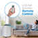BLACK+DECKER 10,000 BTU Portable Air Conditioner with Remote Control, White