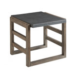 La Jolla Cast Top Rectangular End Table