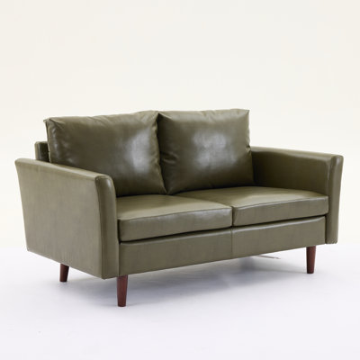 Faux Leather Living Room Set