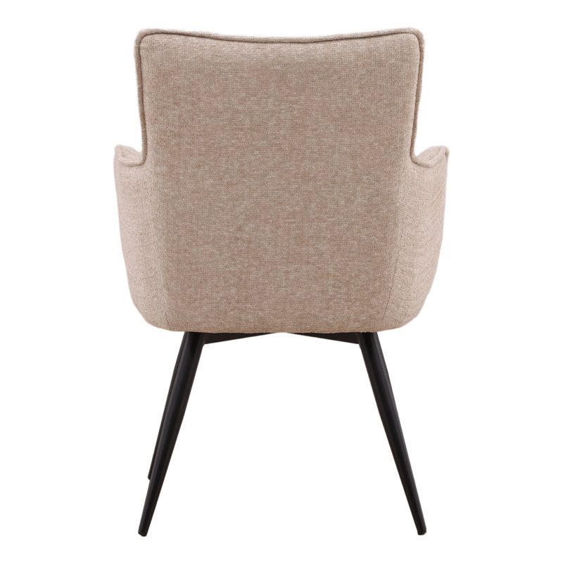 Adelise Swivel Chair Beige, Beige