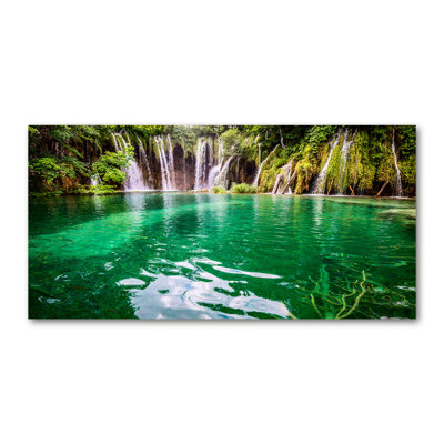 Plitvice Lake - No Frame Print on Canvas