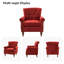 Fauteuil capitonné en polyester 29,5 po Anite-70859782