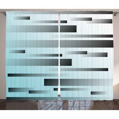 Yessenia Semi Sheer Curtain Pair