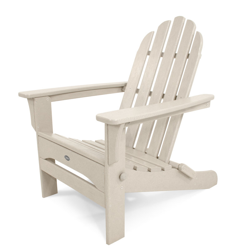 Adirondack pliant POLYWOOD Cape Cod, Beige