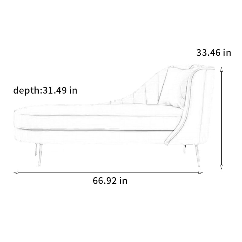 Chaise élégante et moderne en bouleau massif, Orienté à droite