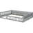 Platform Bed With Guardrail And Pillow For Full Size, Gray Style Size Wood Comfortable In - Enhances Bedroom Mobility-127635433