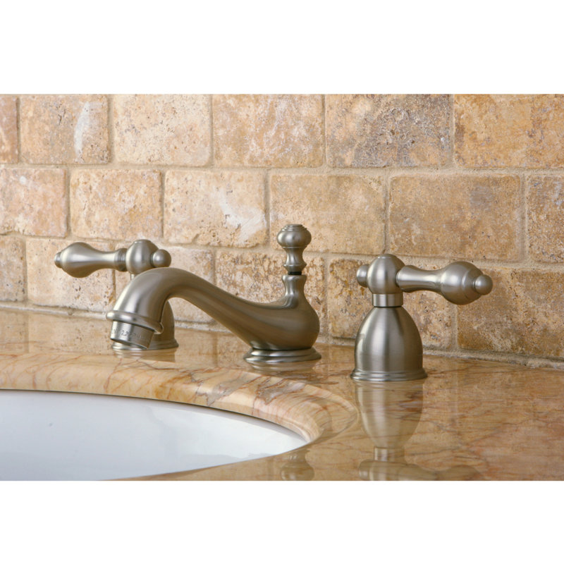Robinet de salle de bain Kingston, Nickel brossé
