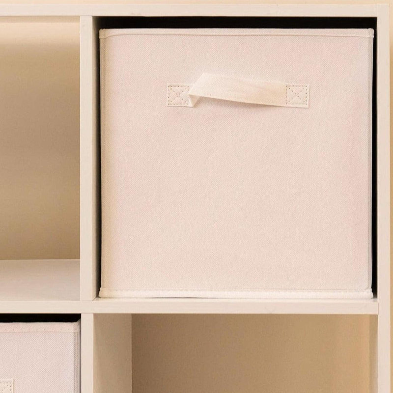 Northville 61cm W Cube Bookcase, White, (4 Shelves) 61cm H x 61cm W x 30cm D