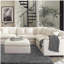 Greeley Ivory Upholstered Armless Chair