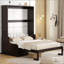 Grand lit escamotable avec coussin