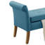 Banc bleu avec rangement Myaisha Finn