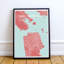 San Francisco City Map - No Frame Print-2095611104