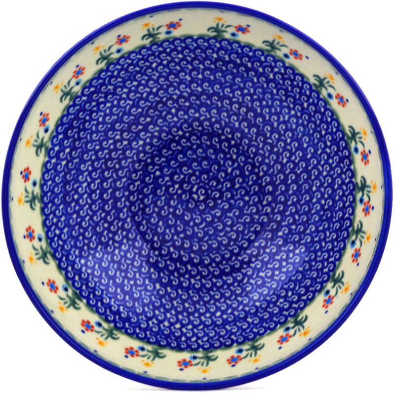 The Holiday Aisle® Rowberrow Serving Bowl, 4.2" H x 11.1" W x 11.1" D