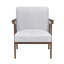 Siège de coussin contemporain en tissu d'ameublement en bois d'hévéa massif 1pc Modern Home Furniture-413005756-413005759