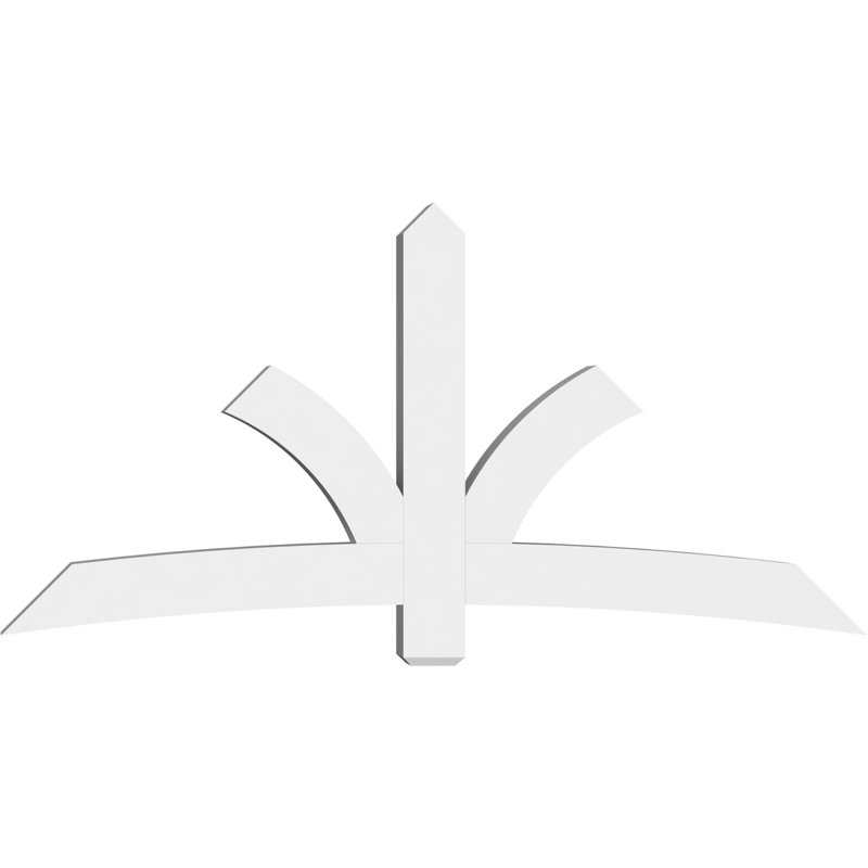 Support pour pignon Davenport, H 42 po x l 84 po (pas: 12/12), P 6 po x F 6 po, PVC