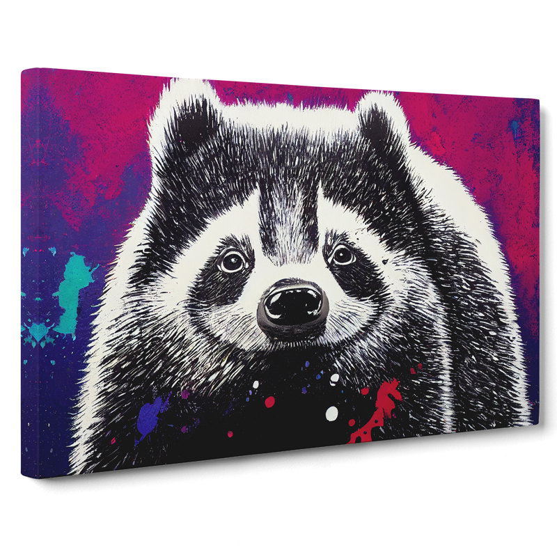 Badger Splash Vol.1 Abstract - Wrapped Canvas, 50cm H x 76cm W x 3cm D