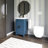 Treveion 18'' Single Bathroom Vanity with Marble Top-739229559