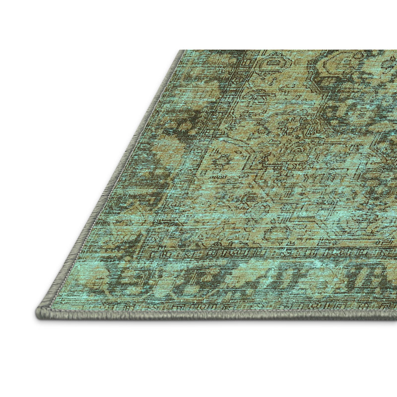 Lyrick Performance Oriental Indoor Rug, Rectangle 7' x 9'