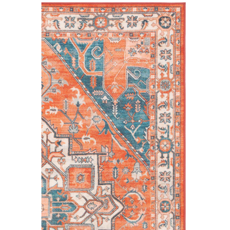 Tapis Pannalal avec envers antidérapant, Rectangle 5 pi 5 po x 7 pi 7 po