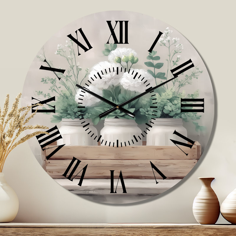 Horloge murale rustique, Petit