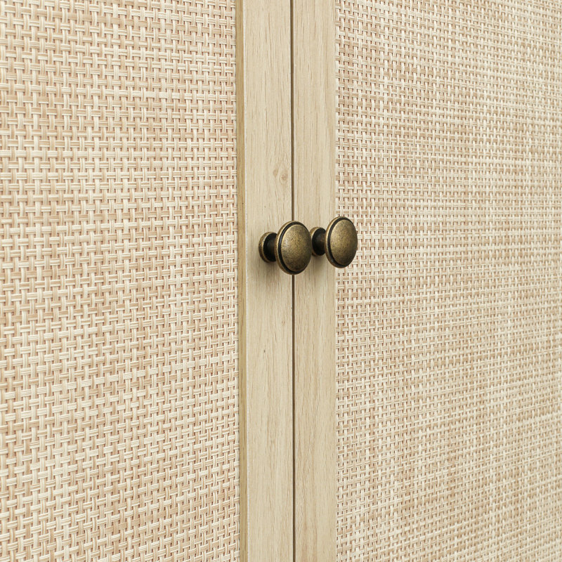 Armoire 4 portes avec 1 tiroir