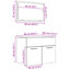 Sayeh Bathroom Furniture Suite-132101698