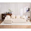 Canapé confortable, canapé à compression, canapé combiné avec 4 coussins-1142204611