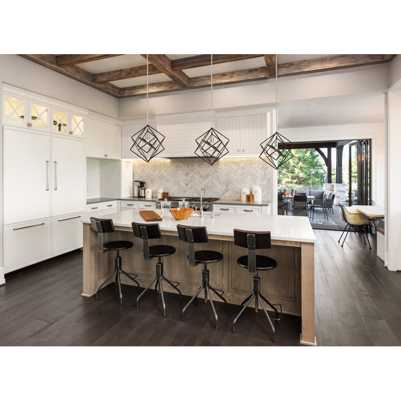 Artistry 1 - Light Unique/Statement Pendant, Polished Nickel