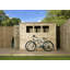 Shiplap Pent Wooden Shed-122082647