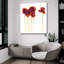 Art mural en verre Winston Porter «Splash Garden 2 On White» par Shirley Novak-494256498