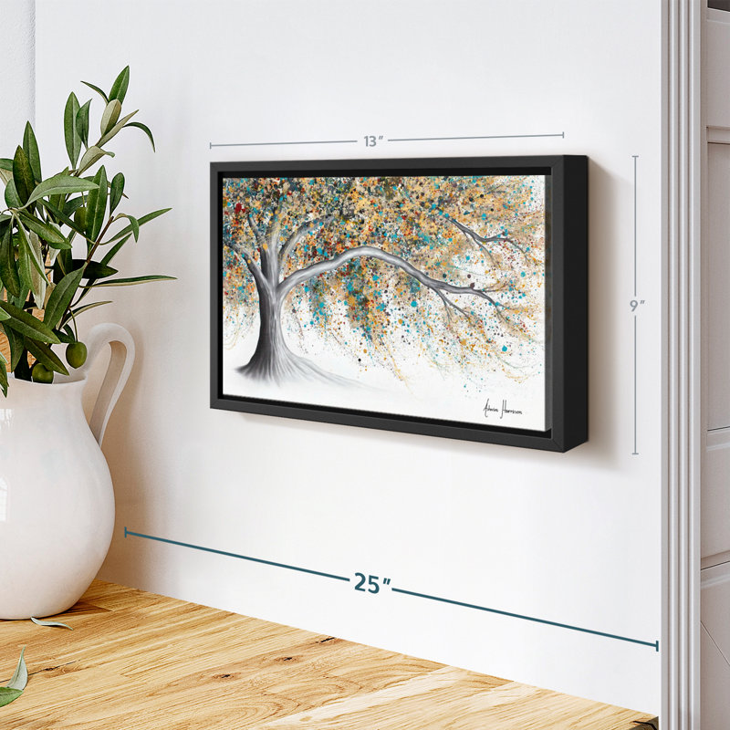 Western Breeze Tree Canvas Print, 9" H x 13" W