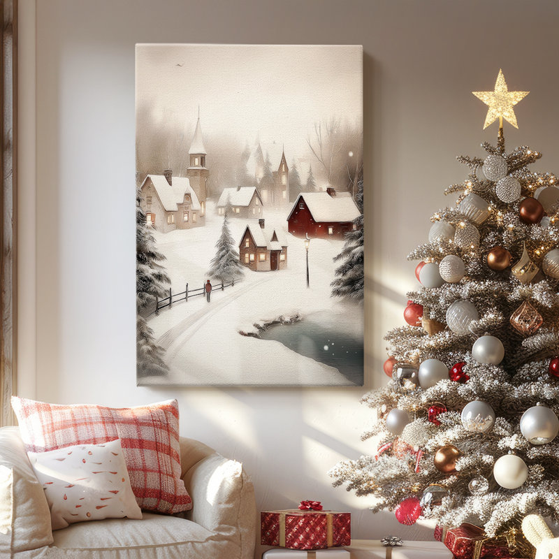 Toile tendue Frostlit Carol-Premium Gallery, H 60 po x l 40 po
