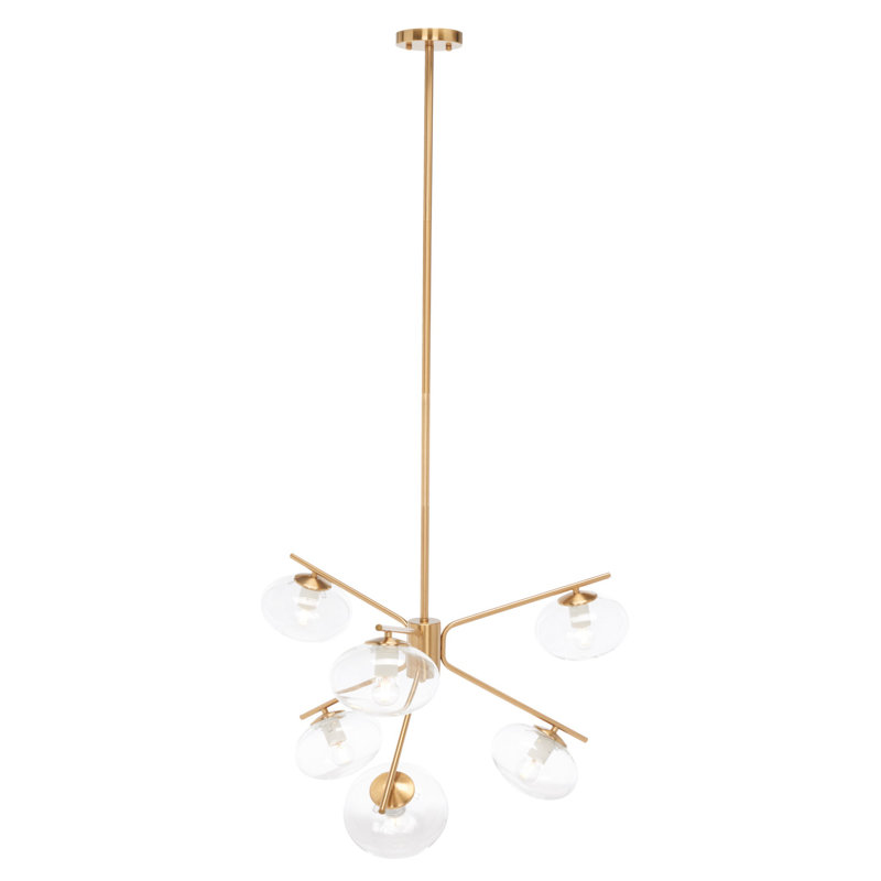 Lustre sphérique spoutnik 6 lumières Vincenza