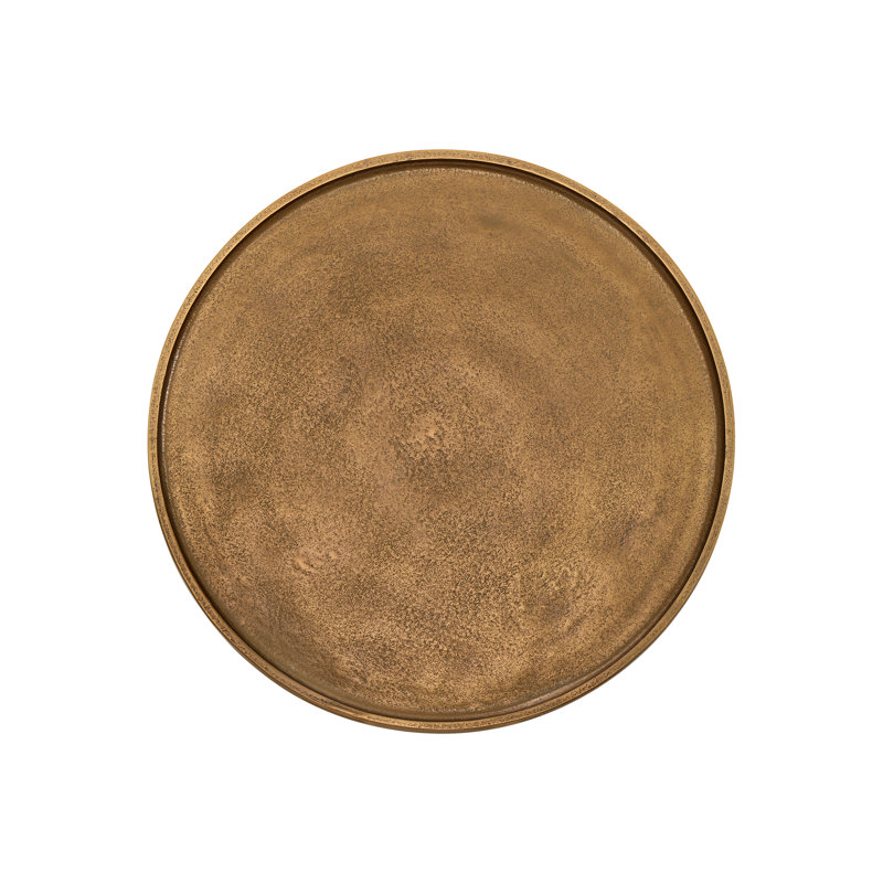Benson Tray Top Pedestal End Table