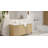 Badeloft 19.7" x 16.5" Stone Resin Undermount Ramp Bathroom Sink UB-04-M-M in Matte White-71992043