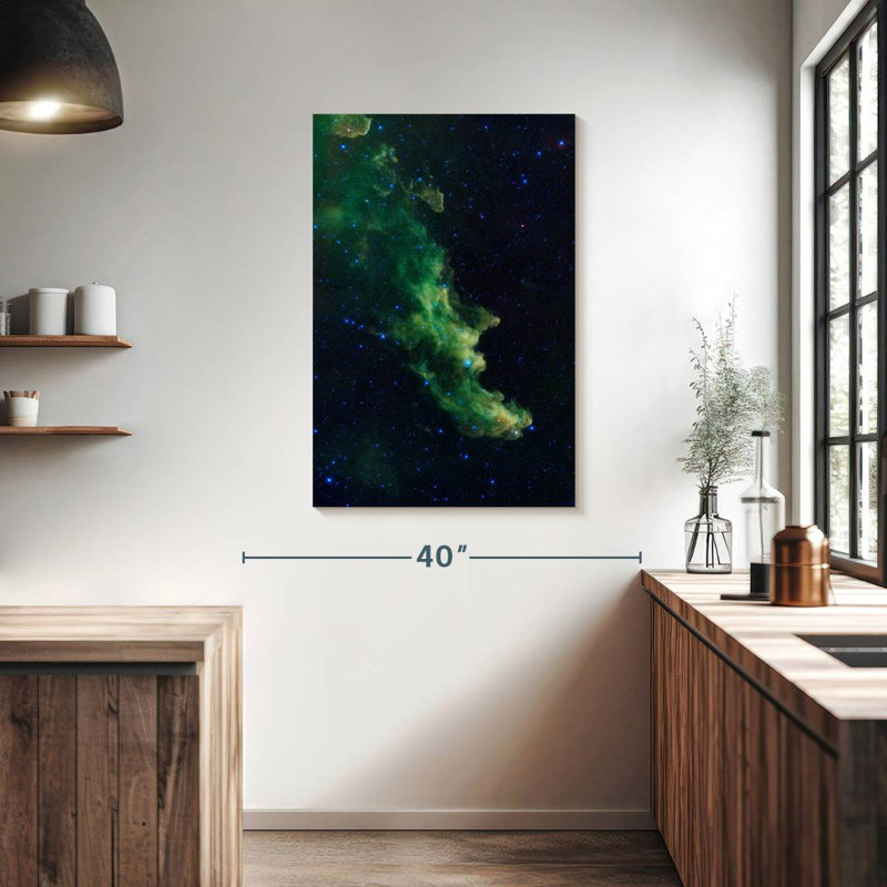 Oberle Witch Head Nebula, 39" H x 26" W