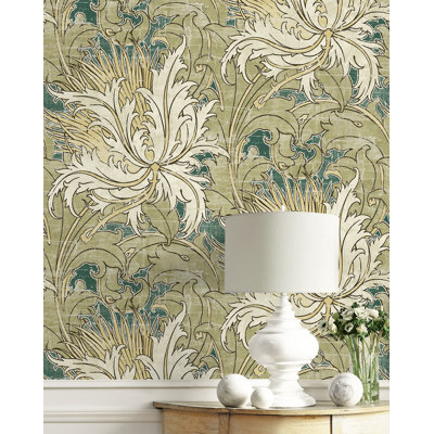 Peel & Stick Floral Roll