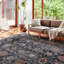 Tapis gris tissé à la machine Leonara-1427269507