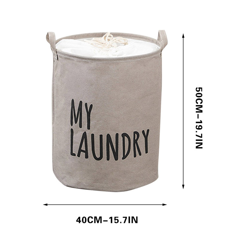 Quilt Storage Bags Clothes Dirty Laundry Basket Large Capacity Drawstring Mouth  Moistureproof Packing Bags Home Fabric Moving Bags