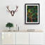 Autumn Forest New Hampshire in Abstract - Picture Frame Graphic Art Print-55686801-55686802